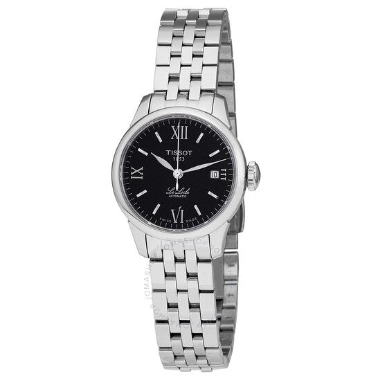 Tissot Le Locle Automatic Black Dial Ladies Watch - T141118353