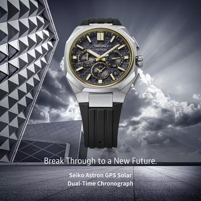 Seiko Astron GPS Solar Dual Time Chronograph - HAB003J