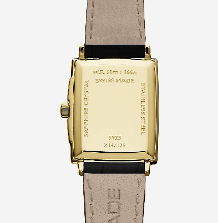 Raymond Weil Toccata Ladies Gold Quartz Watch, 22 x 28 mm 5925PC00300