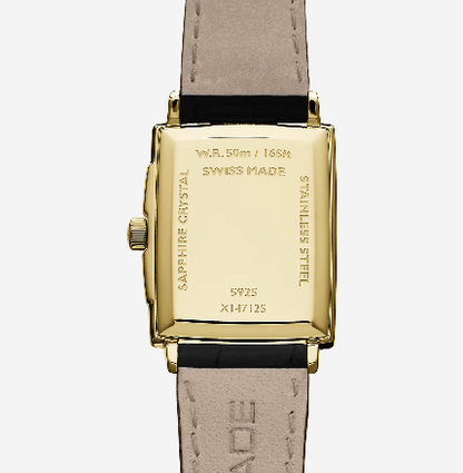 Raymond Weil Toccata Ladies Gold Quartz Watch, 22 x 28 mm 5925PC00300