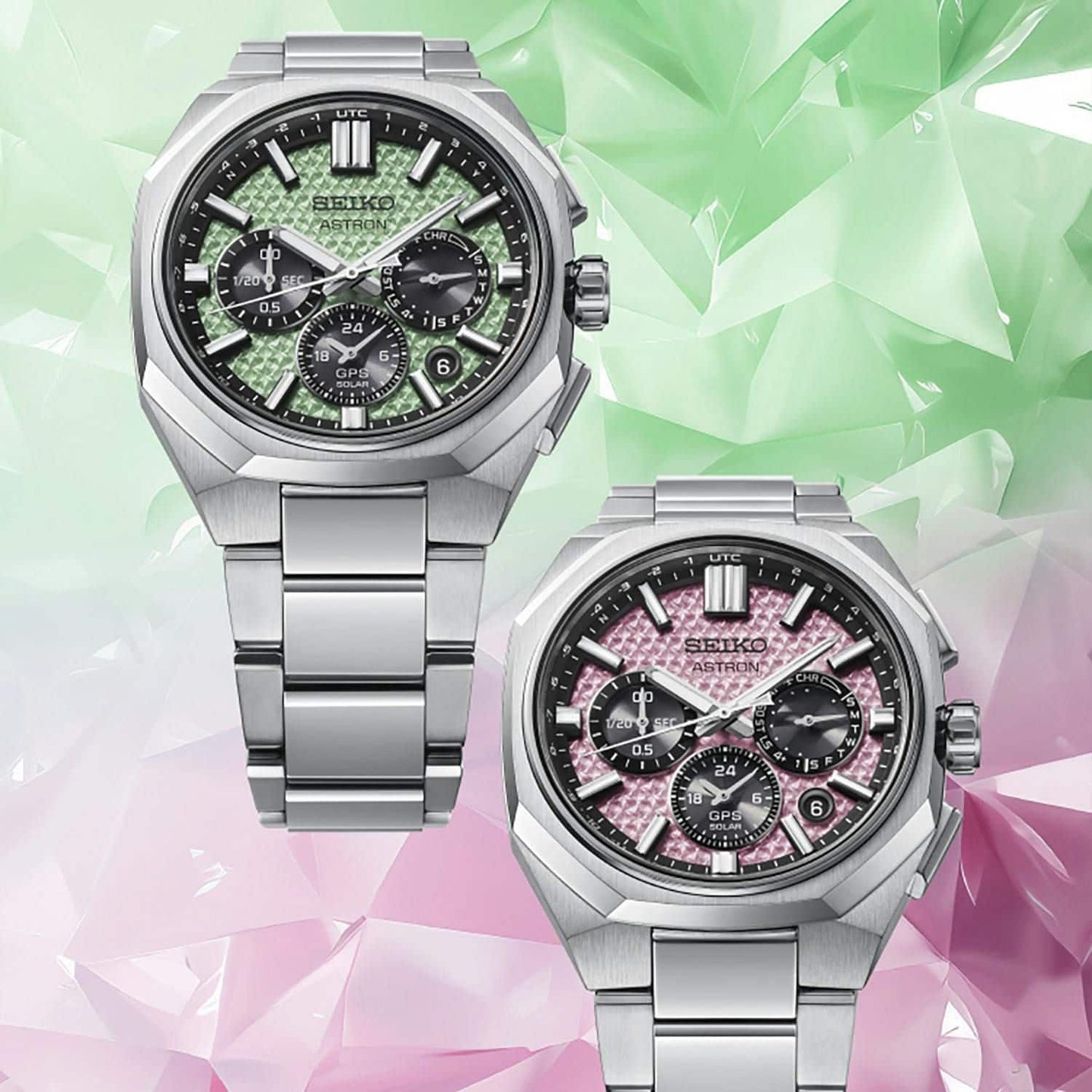 Seiko Astron GPS Solar Dual Time Chronograph Limited Edition 43.4MM - HAB005J