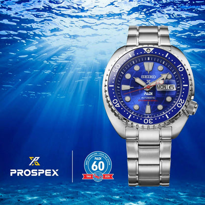 SeSeiko Prospex Sea P.A.D.I Limited Edition 60th Anniversary Turtle Divers Automatic Watch - HBB002K